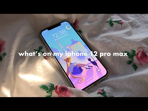 what's on my🍎iphone 12 pro max (school + creativity + productivity)