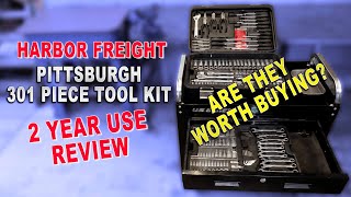 Harbor Freight Pittsburgh Tool Kit Review | 2 year hands-on Experience