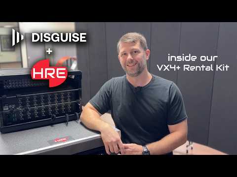Inside Our Disguise VX4+ Rental Kit: The Ultimate Media Server Rack for Live Events & Broadcasts