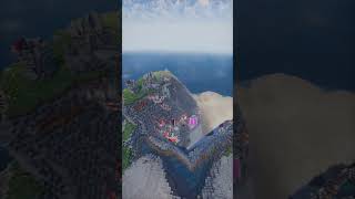 Hyrule Castle Minecraft Build Timelapse | #minecraft #minecraftbuilding