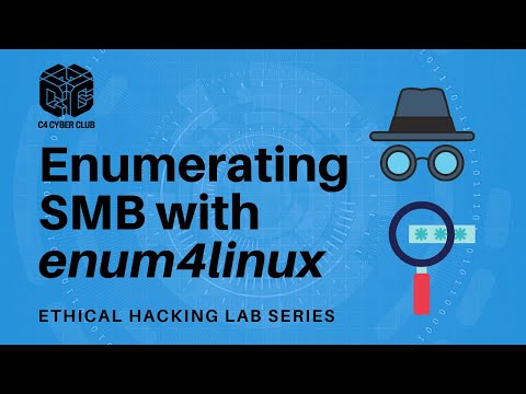 Ethical Hacking NETLAB+ 8 - Enumerating SMB with enum4linux