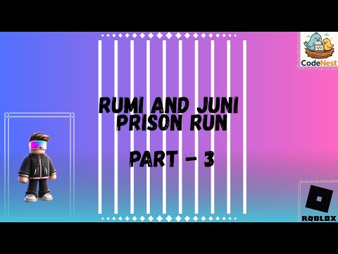 FINALLY ESCAPED! Roblox Rumi & Juni Prison Run FULL GAME Completion! 🔥