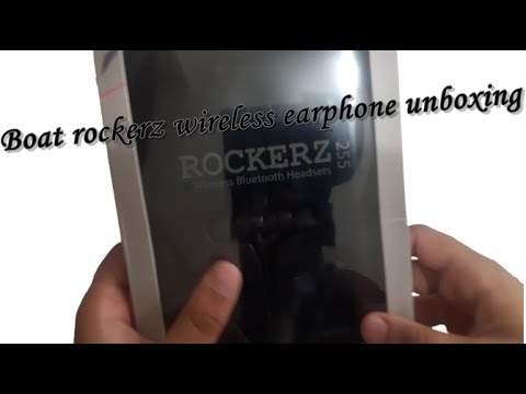 Boat Rockerz wireless headphones unboxing