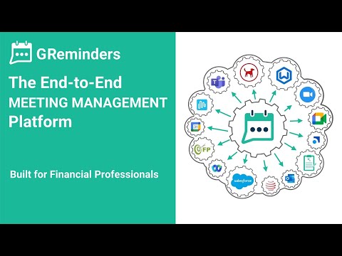 The End-to-End Meeting Management Platform for Financial Professionals