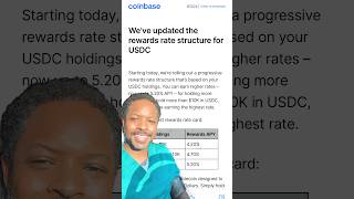 Coinbase USDC APY Update | Stablecoin APY & Interest Rate Changes - #USDC #Stablecoin #passiveincome