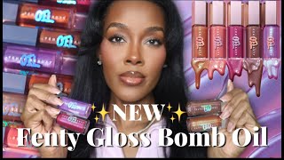 NEW Fenty Beauty Gloss Bomb Oil | Are These a MUST HAVE??