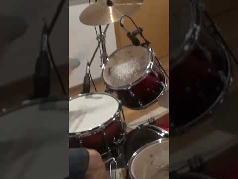 Drum Cover: Mr Meaner - Russian Roulette  - lead guitar break