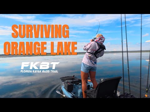 I ALMOST Gave Up... Kayak Bass Fishing Tournament on Orange Lake