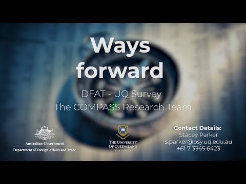 UQ DFAT - Ways Forward 2018