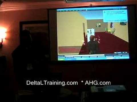 Second Life Training Simulations. Part 3 of 4.