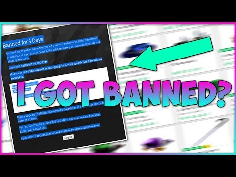 I Got Banned..