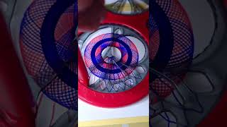 Drawing patterns using Spirograph tool #art #satisfying