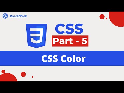 CSS Color tutorial (RGB, RGBA, HSL, HSLA, HEX)