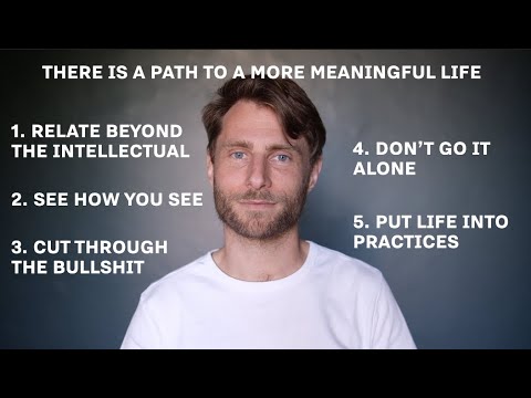 Five Suggestions for a more meaningful life: John Vervaeke in 10 minutes