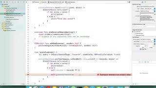 05 CloudKit - Query - Expenses App - Private iCloud Database