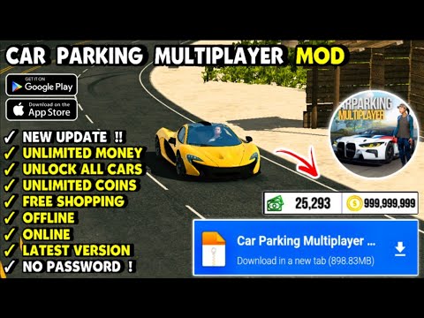 Car Parking Multiplayer Mod Apk v4.9.5.2 | Unlimited Money & Unlocked All
