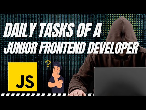 Daily Tasks of a Junior Frontend Developer: Tasks and Skills Required #js #coding #programming