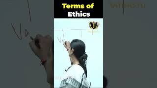Terms Of Ethics #upsc #upscexam