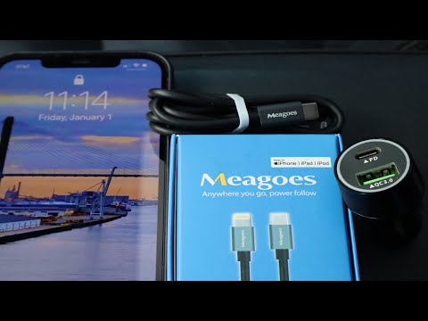 iPhone 12 Fast Charging Car Charger USB Type C 18w From Amazon