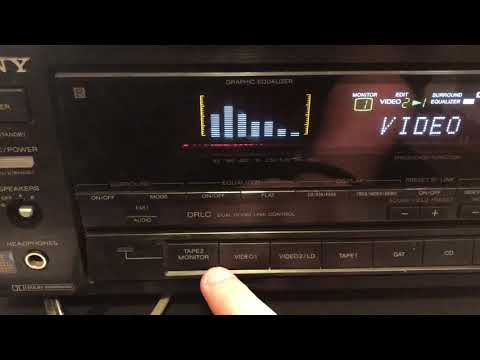 Sony STR-AV920 Audio/Video Control Center