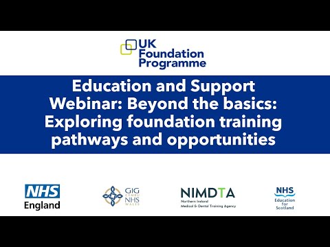 E&S Webinar: Beyond the basics: Exploring foundation training pathways and opportunities