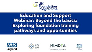 E&S Webinar: Beyond the basics: Exploring foundation training pathways and opportunities