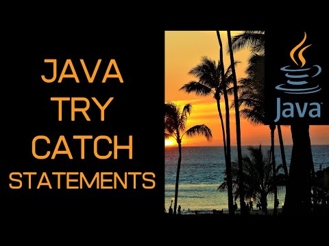 How to Use Try / Catch Statements in Java - Beginner Java Tutorial