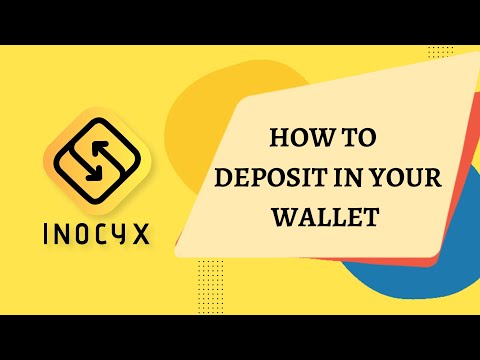 HOW TO DEPOSIT IN YOUR WALLET - INOCYX