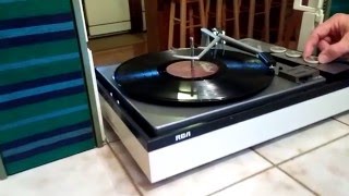 The Golden Gate Vintage RCA Portable Record Player