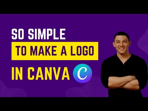 So Simple To Make a Logo in Canva!!