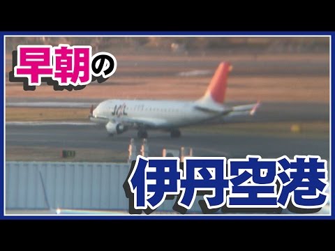 早朝の伊丹空港