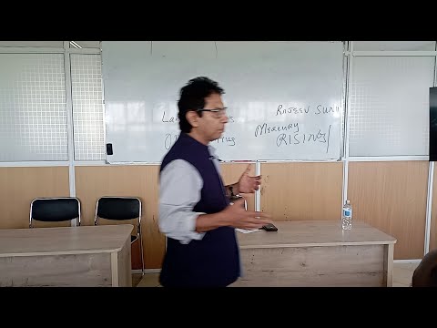 TALK BY MR SANJEEV SUNU AT RAMSIS TECHNICAL TRAINING COLLEGE