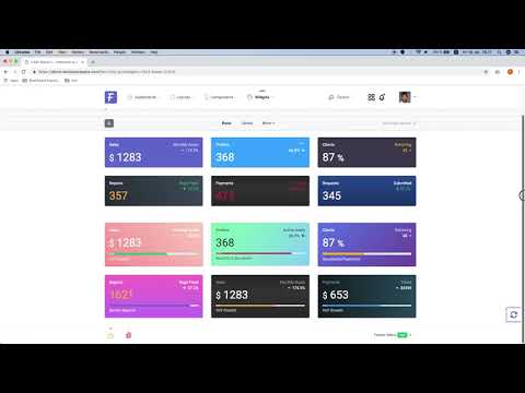 Fiori Bootstrap 4 Admin Theme