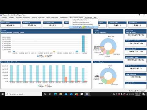 Tally Dashboard