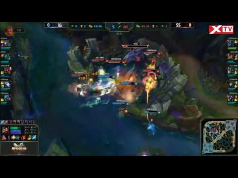 [Highlights] SS Vs IG LPL Mùa Hè 2016 [Game 1]| Ngày 24/7/2016