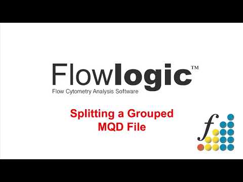 Splitting Grouped MQD Files