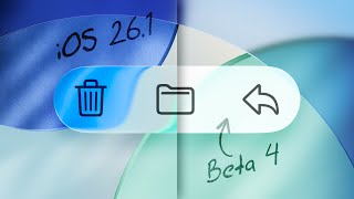 Apple Just Tweaked Liquid Glass in iOS 26.1