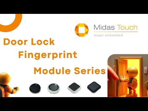 High CP Fingerprint Recognition Door Lock Module | Midas Touch