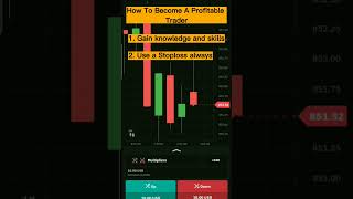How To Become A Profitable Trader in 2023 #freebinarybot #binarybot #shorts