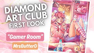 Diamond Art Club First Look - "Gamer Room" by MrsButterD (A Belated Sneak Peek)