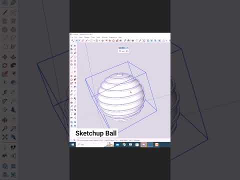 sketchup Circle 🔵 Modelling