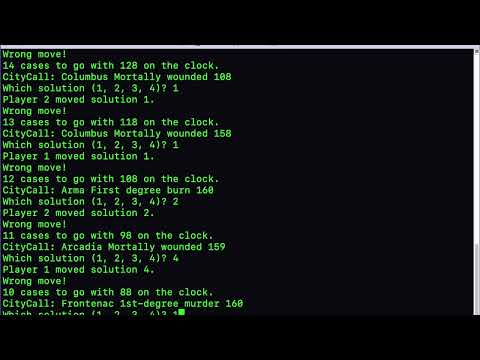 Discrete City Queue Simulator