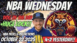 NBA Picks Today Wednesday 10/22/2025 | Free NBA Best bets, Predictions and Player Props