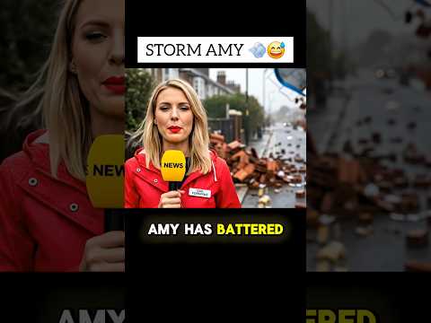 Storm Amy 😲 British Public Interviews (Veo 3)