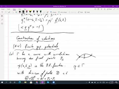 Igor Krichever, "Conformal harmonic maps of two-torus to spheres and elliptic CM system", part 2