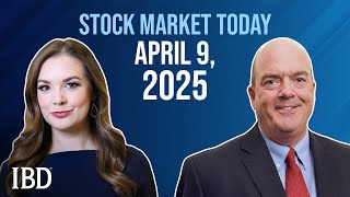 Stocks Soar On Tariff Pause: Watch Palantir, Life Time Group, Axon | Stock Market Today