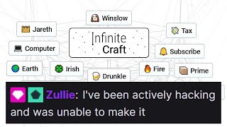 A Desperate Youtuber tries to Craft Himself in Infinite Craft