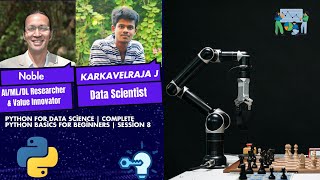 Python for Data Science | Complete Python Basics for Beginners | Session 8