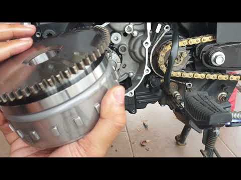 14# Sym VF3i LE | Buka dan pasang magnet menggunkan magnet puller