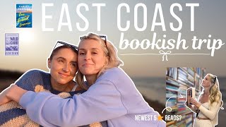 start autumn on the east coast with me & @madisonkait  🌊🐚🕯️📖 || reading, book shopping, beach days